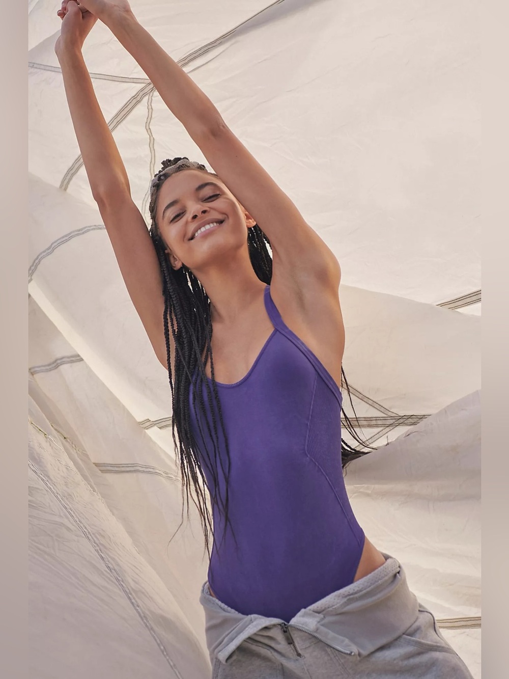 NWOT FP Movement Good Karma Bodysuit - Picture 3 of 16